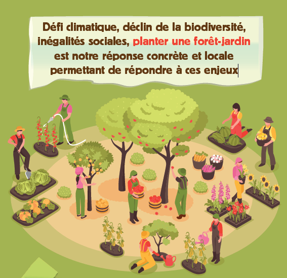 Créer une forêt-jardin à Confolens, rencontre le 17&nbsp;octobre