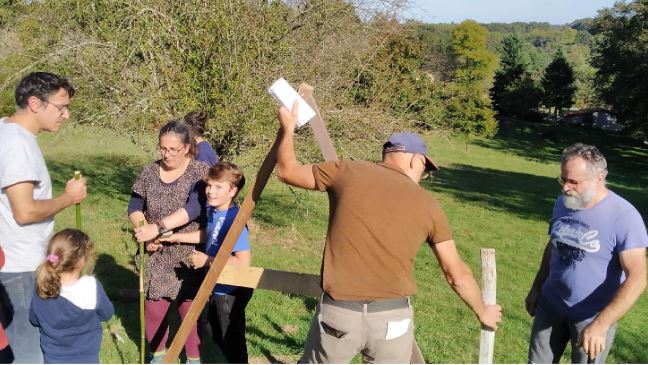 Forêt-jardin à Confolens : chantier participatif du 17 octobre&nbsp;2021