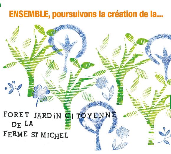 Forêt-jardin de la ferme Saint-Michel – Chantiers&nbsp;2023